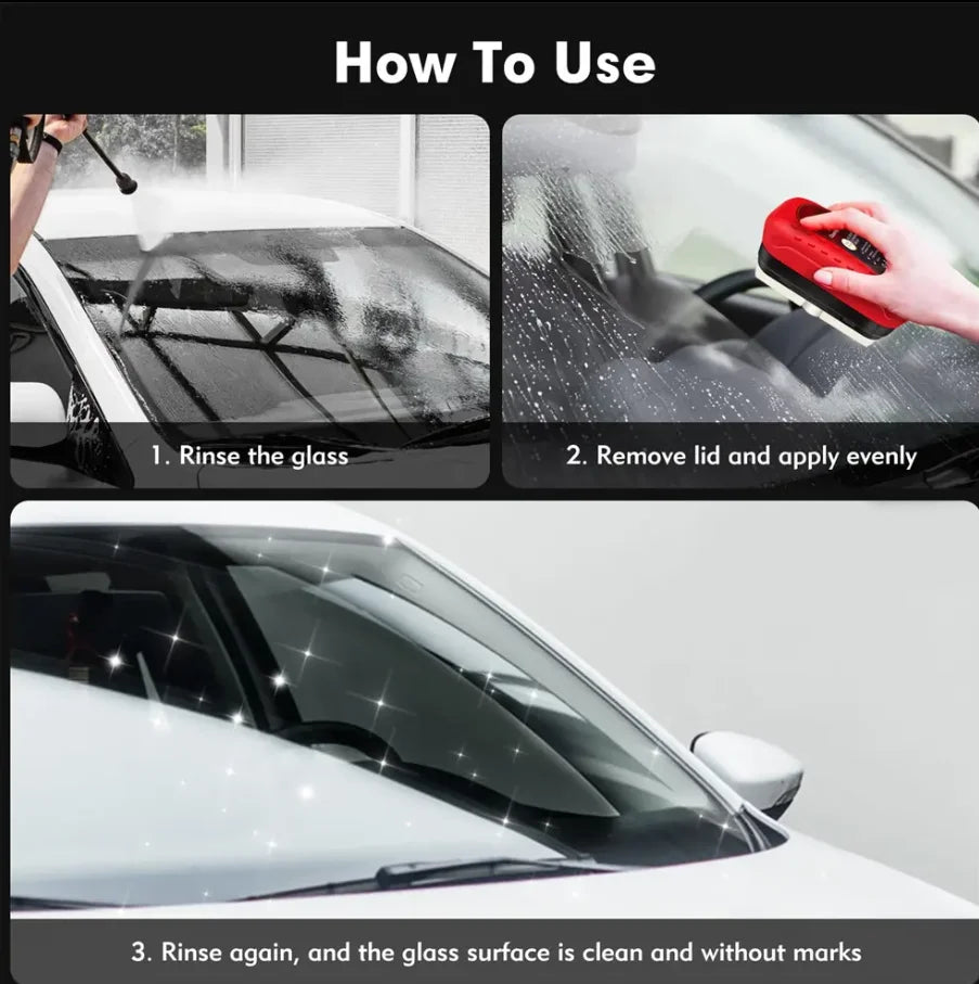 Glass Oil Film Remover – Car Windshield Cleaner